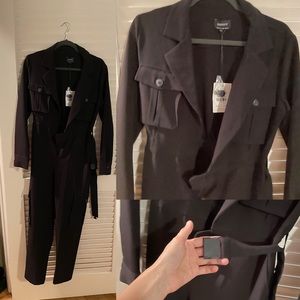 NWT Classy Black, new with tags, Bardot jumpsuit